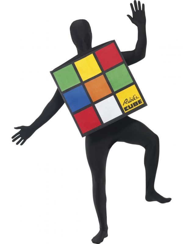 Human Rubiks Cube Costume Front