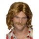 70's Super Trouper Wig & Moustache