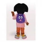 Dora The Explorer Back View Costume