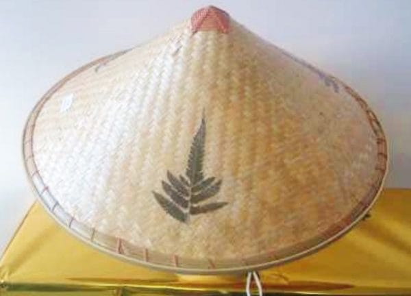 Asian Coolie Hat Bamboo