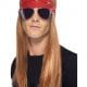 Axl Rose wig 90's Rocker kit