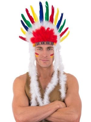 Indian Headdress Multicoloured