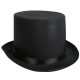 Lincoln Top Hat Satin black