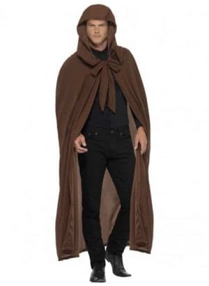 Long Brown Gravekeeper Cloak