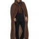 Long Brown Gravekeeper Cloak