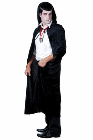 Deluxe Reversible Satin Dracula Cape - image N86941-300x450 on https://www.abracadabrafancydress.com.au