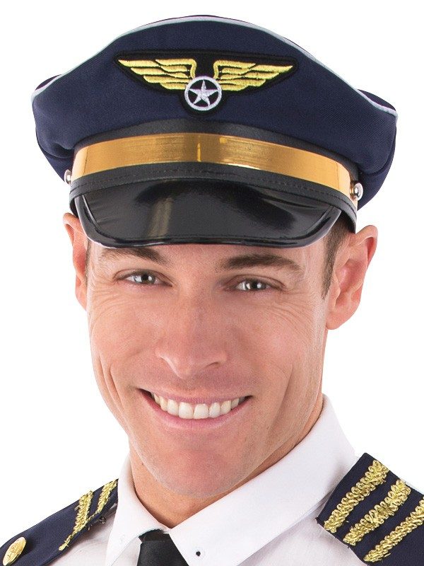 Pilot Hat Blue