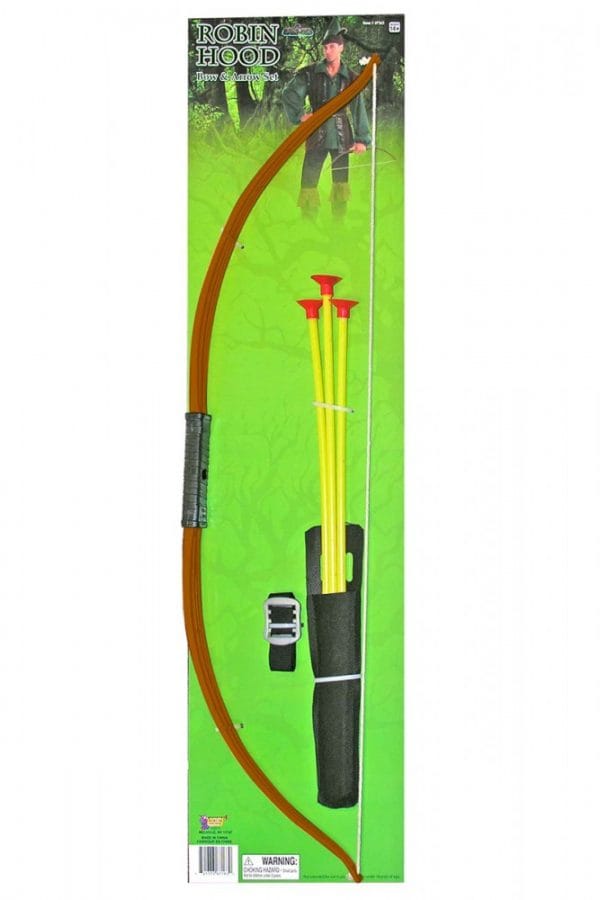 Robin Hood Bow and Arrow Accessory Set