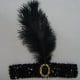 Flapper 1920’s Headband Sequined – Black