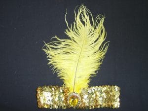 Flapper 1920’s Headband Sequined – Gold