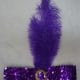 Flapper 1920’s Headband Sequined – Purple