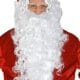 Santa Beard and Wig White Deluxe