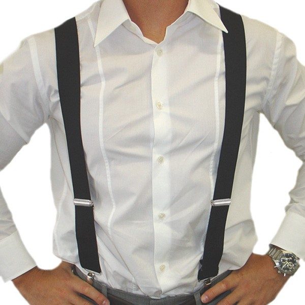 Suspenders Black