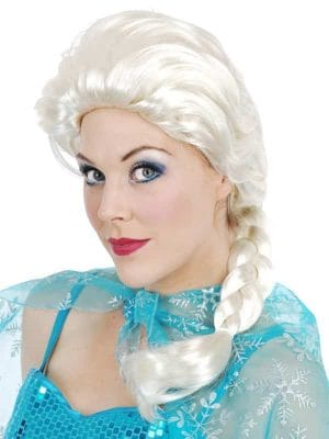 Elsa White Wig