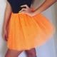 Tutu fluro orange