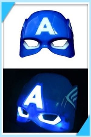 Captain America Light Up Mask