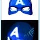 Captain America Light Up Mask