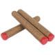 Cigars (set of 3) with red painted tips 15cm