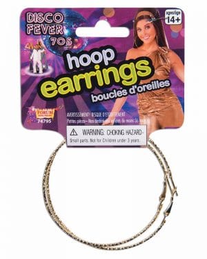 Gold Hoop Earrings