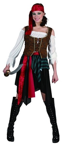 Pirate Ladies Wench Deluxe Costume