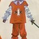 Musketeer Orange Costume Kids