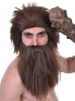 Caveman Beard & Wig