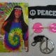Hippie Set Kit Headband Pendant Glasses