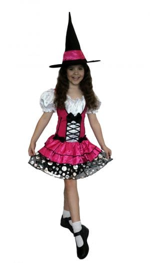 Sassy Pink Witch Child
