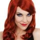 Scarlett with Side Fringe Red Wig