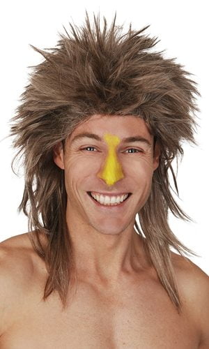 Surfer Brown Blonde Mullet