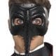 Venetian Gothic Capitano Black Mask