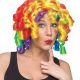 Clown Rainbow Crazy Curlz Wig