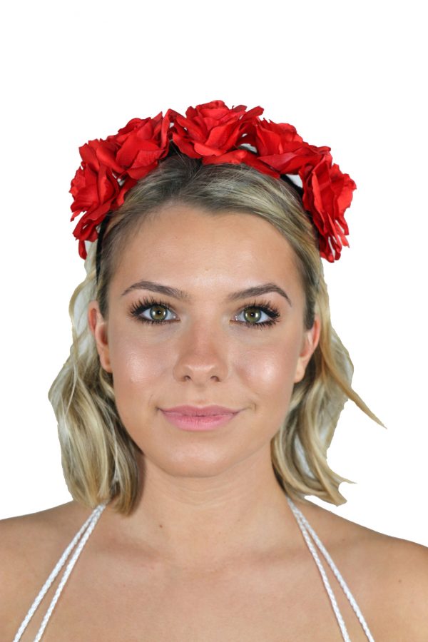 Rose Deluxe Headband - Day Of The Dead