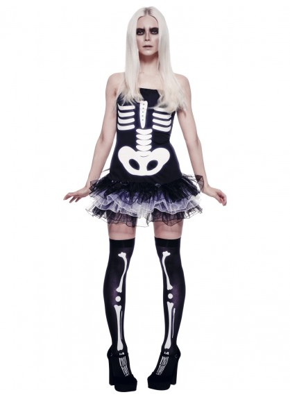 Skeleton Tutu Costume 1