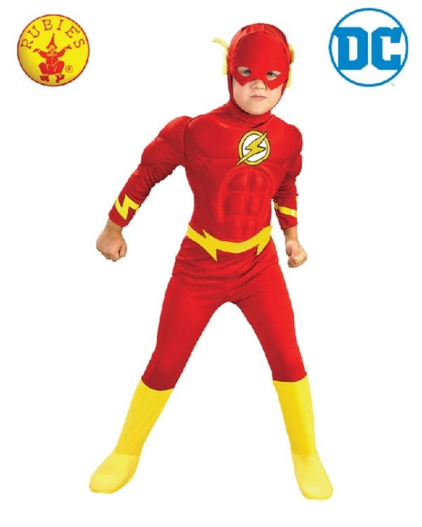 The Flash Deluxe Child Muscle Chest Costume