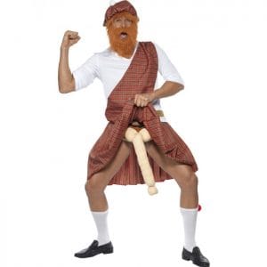 Well Hung Highlander Costume Scottish