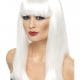 White Long Straight Glamourama Wig