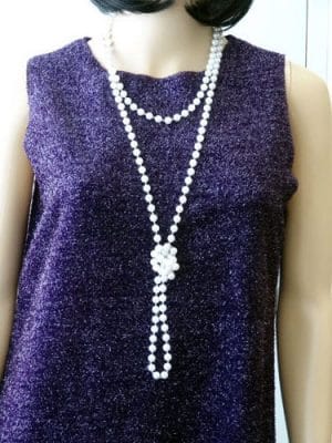 Beads Flapper - Pearl 183 cm