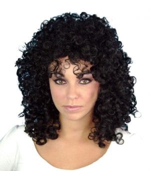 Black Glamour Ringlets Wig