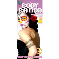 Body Bands Tattoos - Gypsy Day of The Dead
