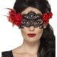 Day of the Dead Lace Filigree Eyemask