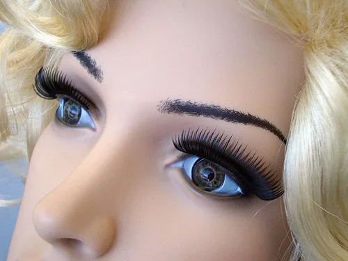 Eyelashes - Black Plain