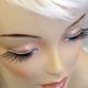 Eyelashes - Black With Silver Glitter Trim