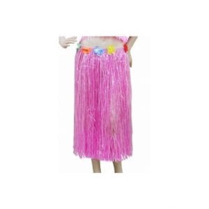 Hawaiian Hula Skirt Hot Fuschia Pink