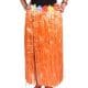 Hawaiian Hula Skirt Orange