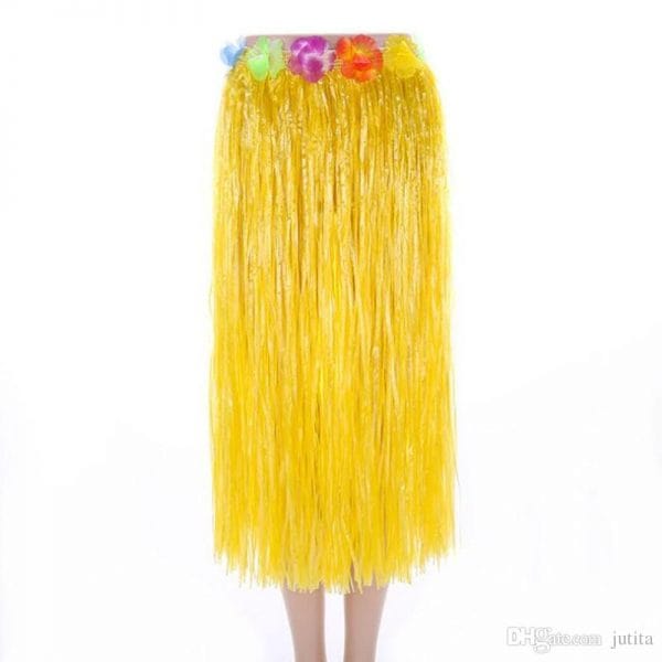 Hawaiian Hula Skirt Yellow