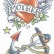 Heart and Anchor - Vintage tattoo