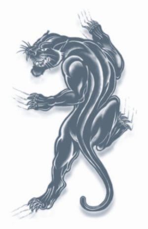 Panther - Prison tattoo
