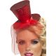 Red Fever Mini Top Hat on Headband
