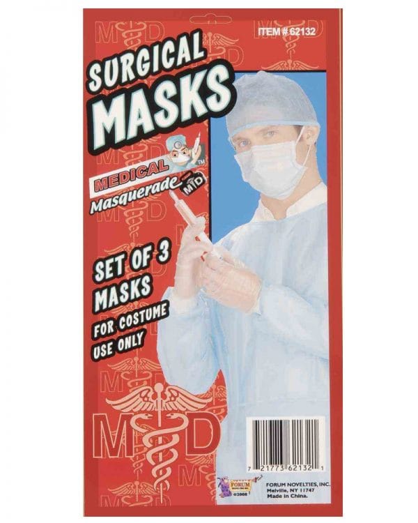 Surgical Masks 3 in a packet